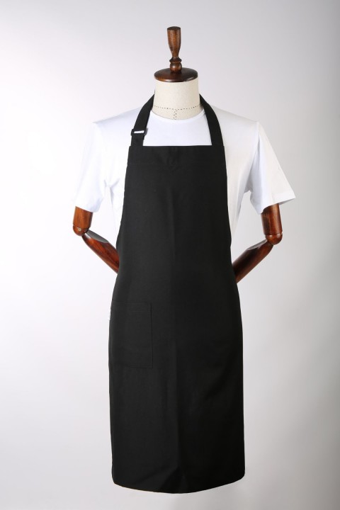 Mutfak - Aşçı önlüğü Ayarlanabilir Siyah