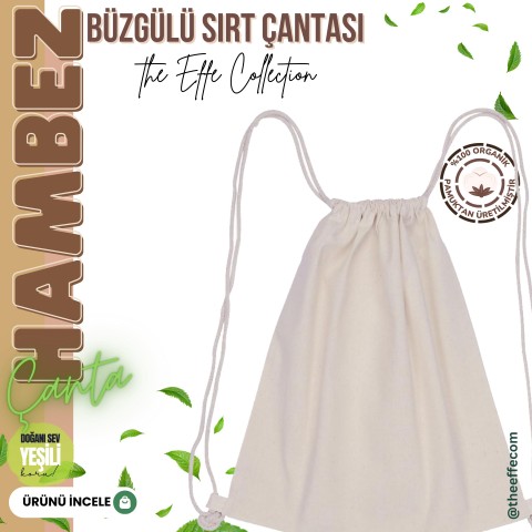 Hambez Çanta Büzgülü Ekonomik  35x40 Cm ( 50 Adet)